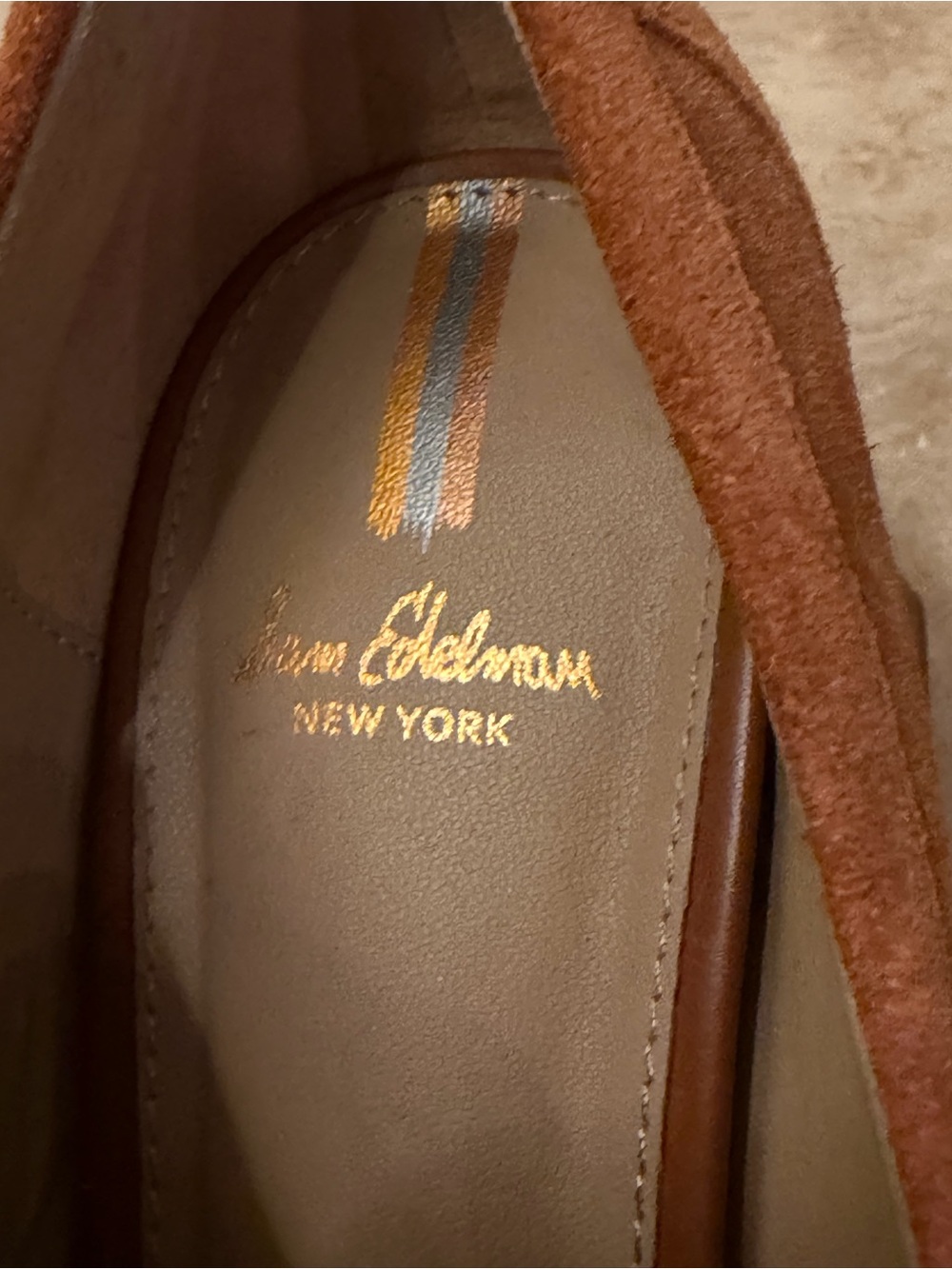 Sam Edelman Quincy Heeled loafers size 8.5 women’s - Picture 7 of 11